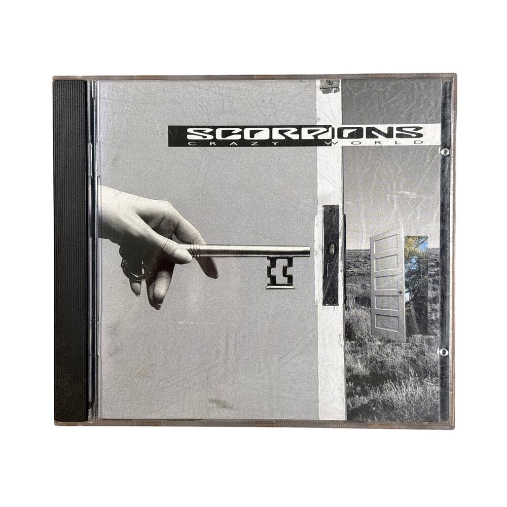 Scorpions crazy World Album CD 1990 Polygram records Keith Olsen rock